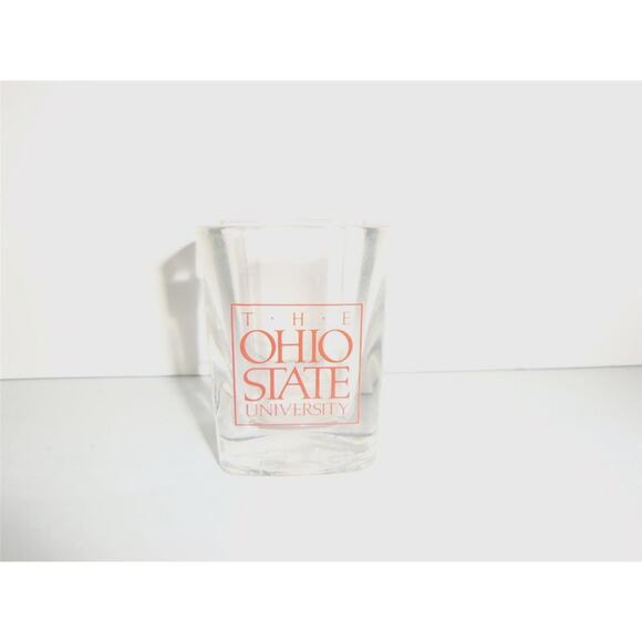 Ohio State University Square Shot Glass -051206 - Picture 1 of 2